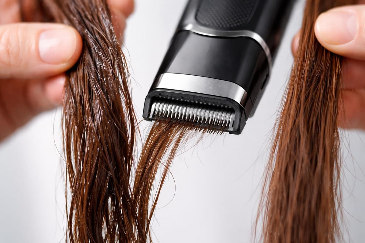 Wet versus dry trimming comparison