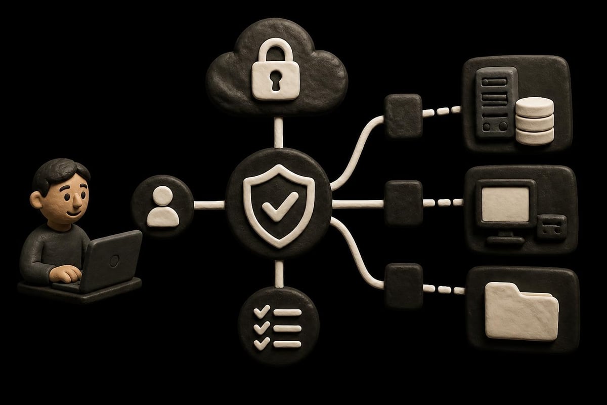 Zero trust proxy architecture