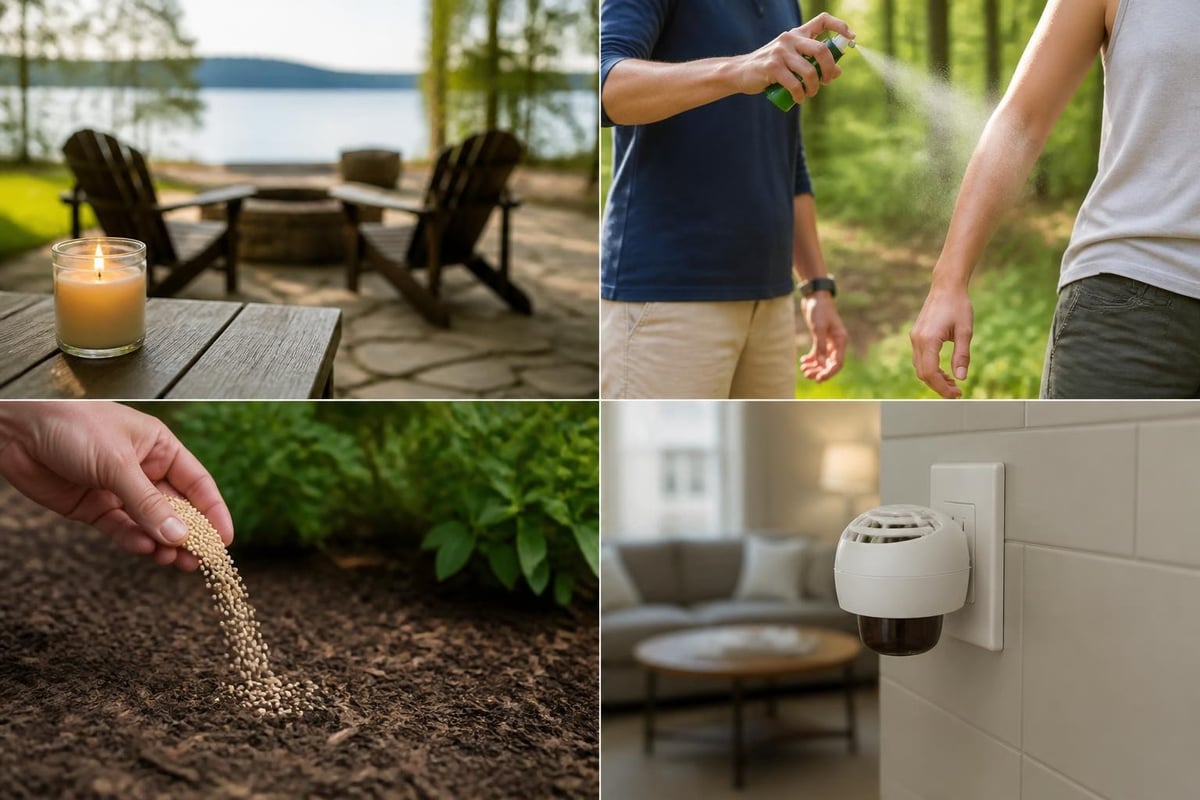 Natural bug deterrents comparison