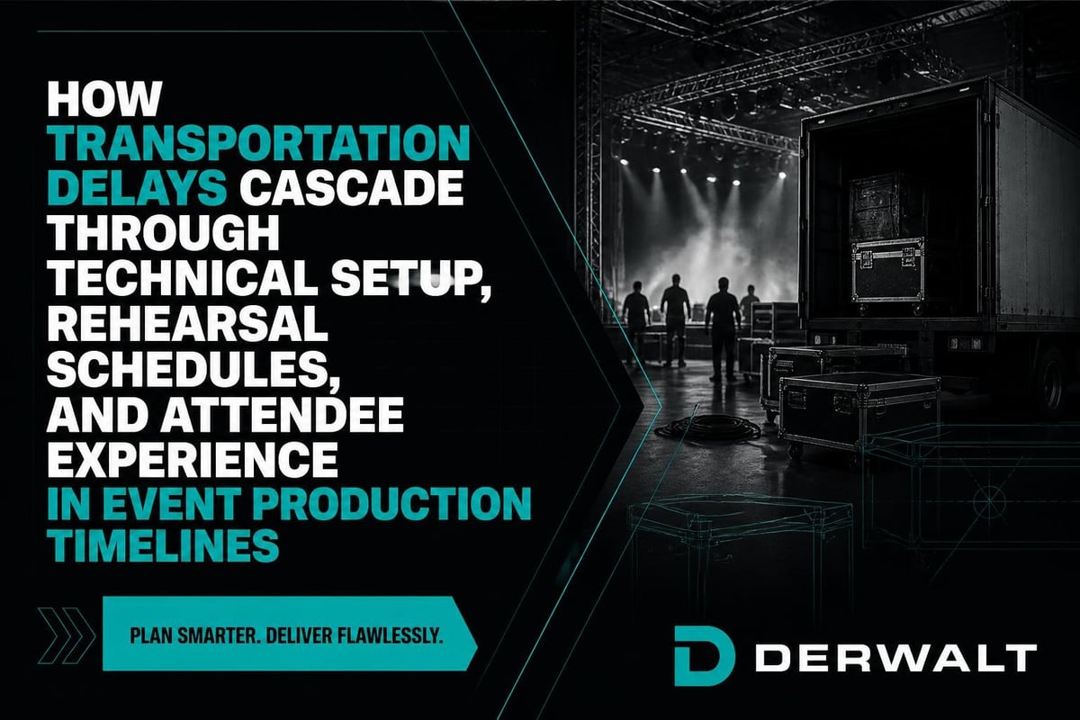 Event logistics dependencies