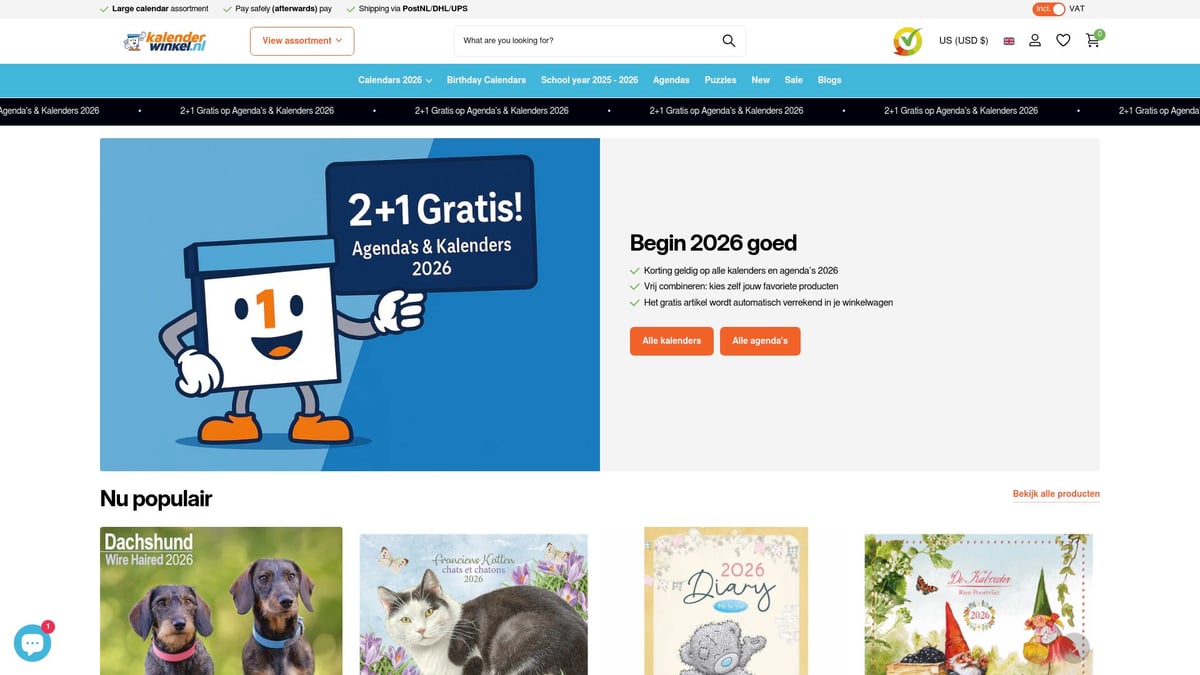 Weeknummers Agenda Guide 2026: Slim Plannen en Organiseren - Kalenderwinkel.nl: Groot aanbod agenda’s & kalenders 2026