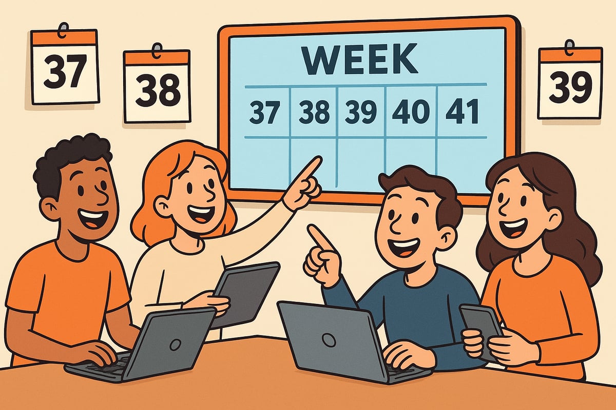 Weeknummers instellen in digitale agenda’s (stap-voor-stap)