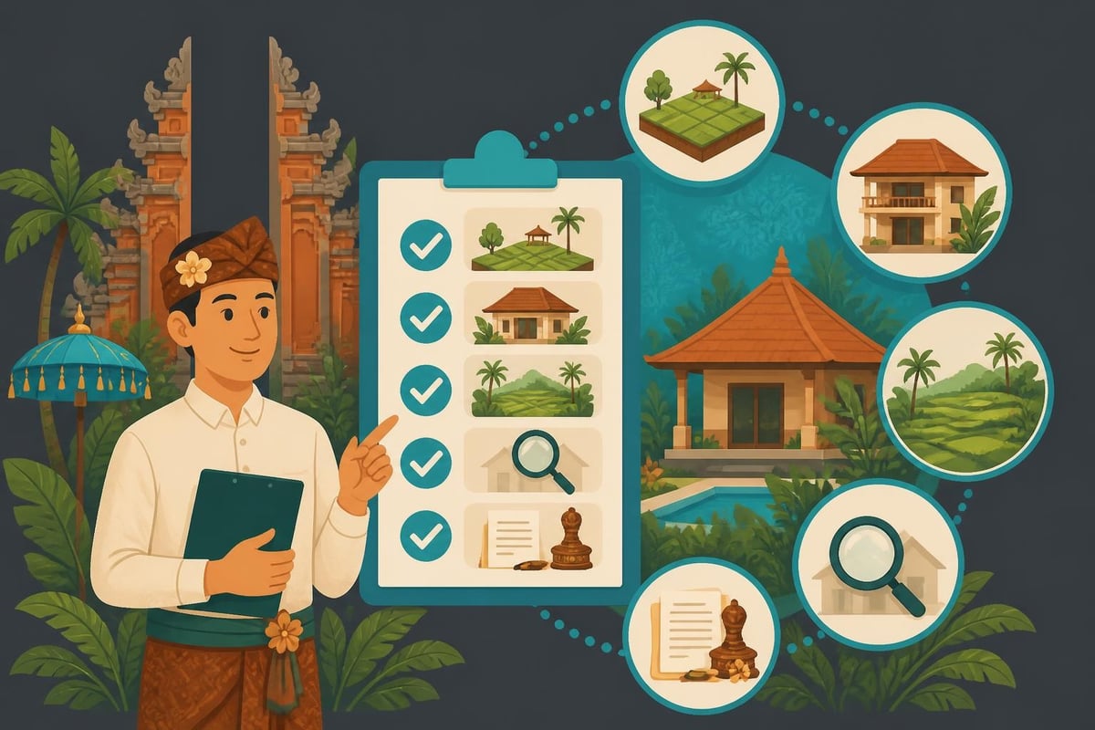 Property purchase due diligence checklist