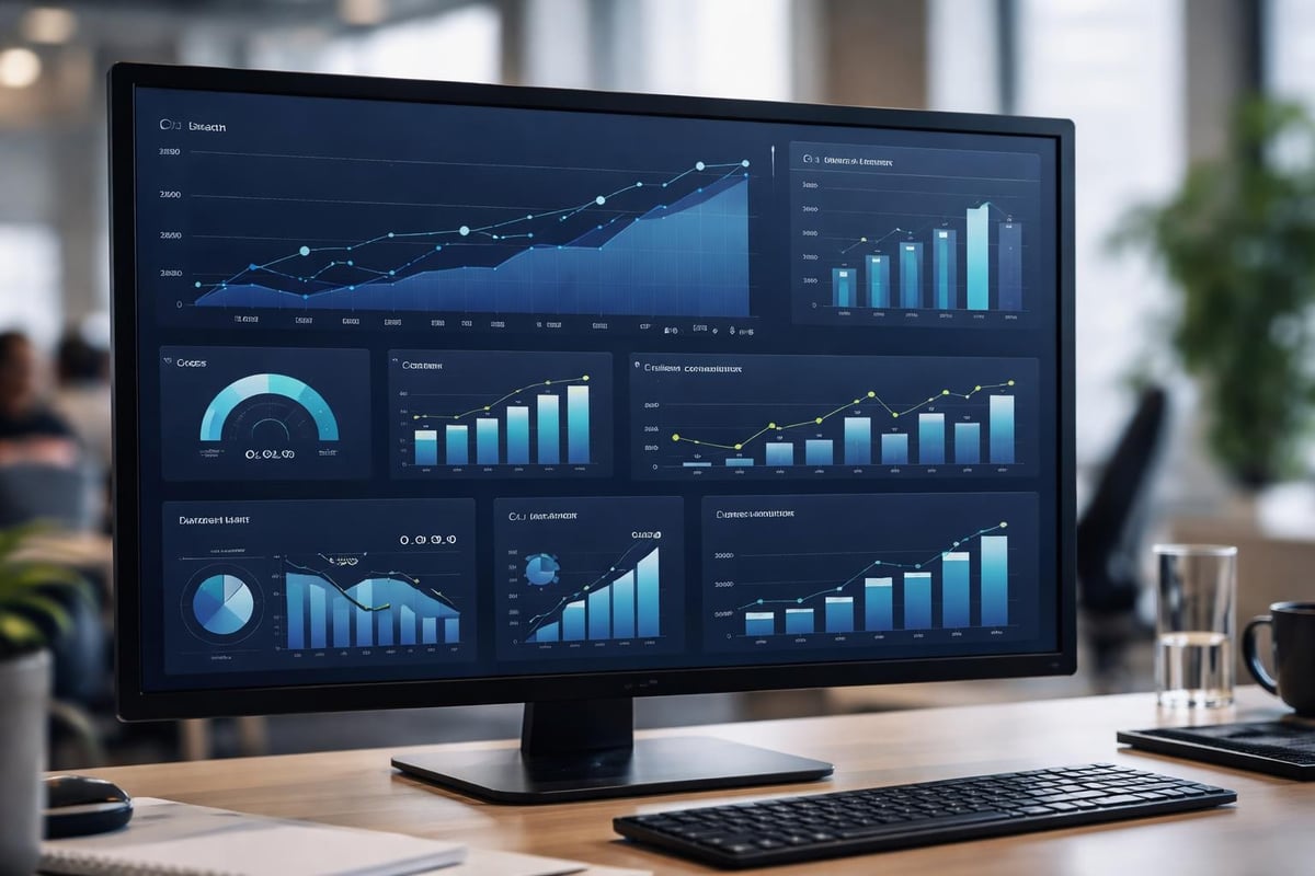 Marketing KPI Dashboard mit Business Outcomes