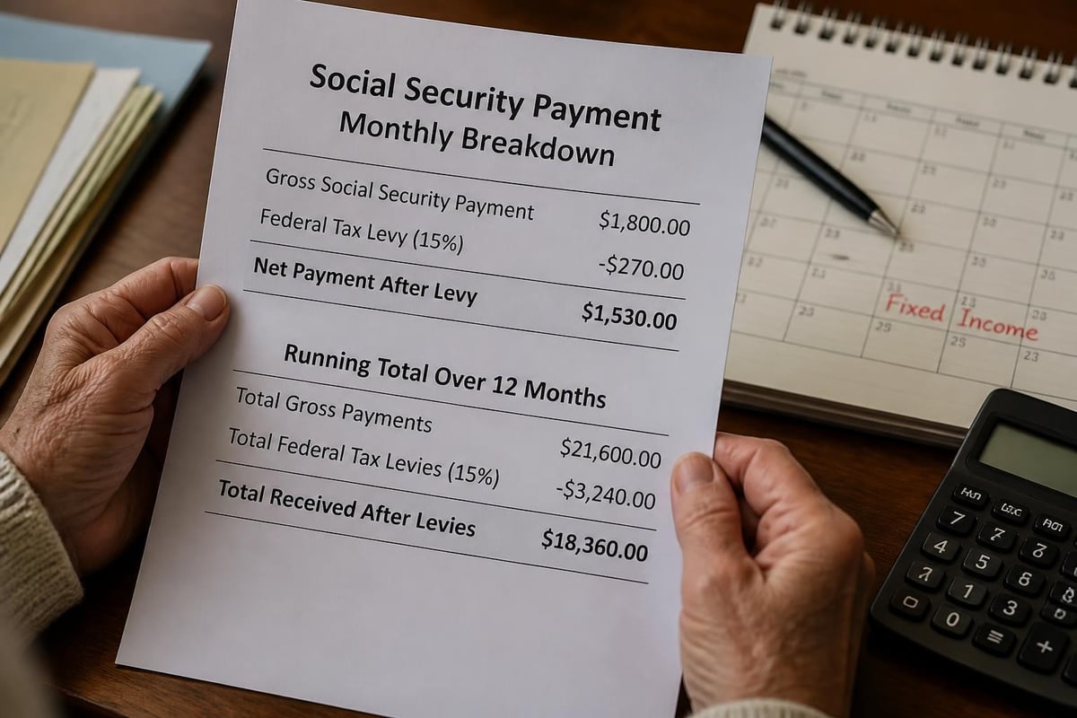 Social Security levy calculation