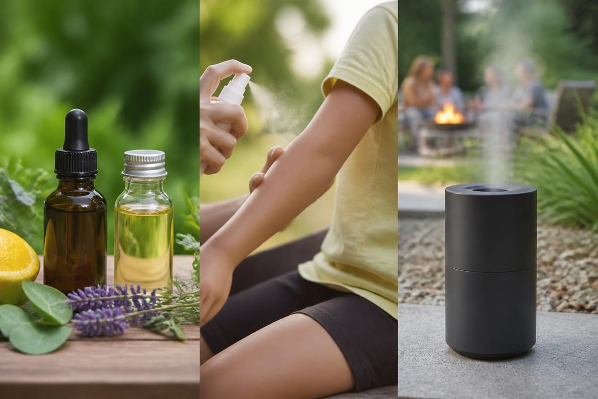 Categories of DEET-free repellents