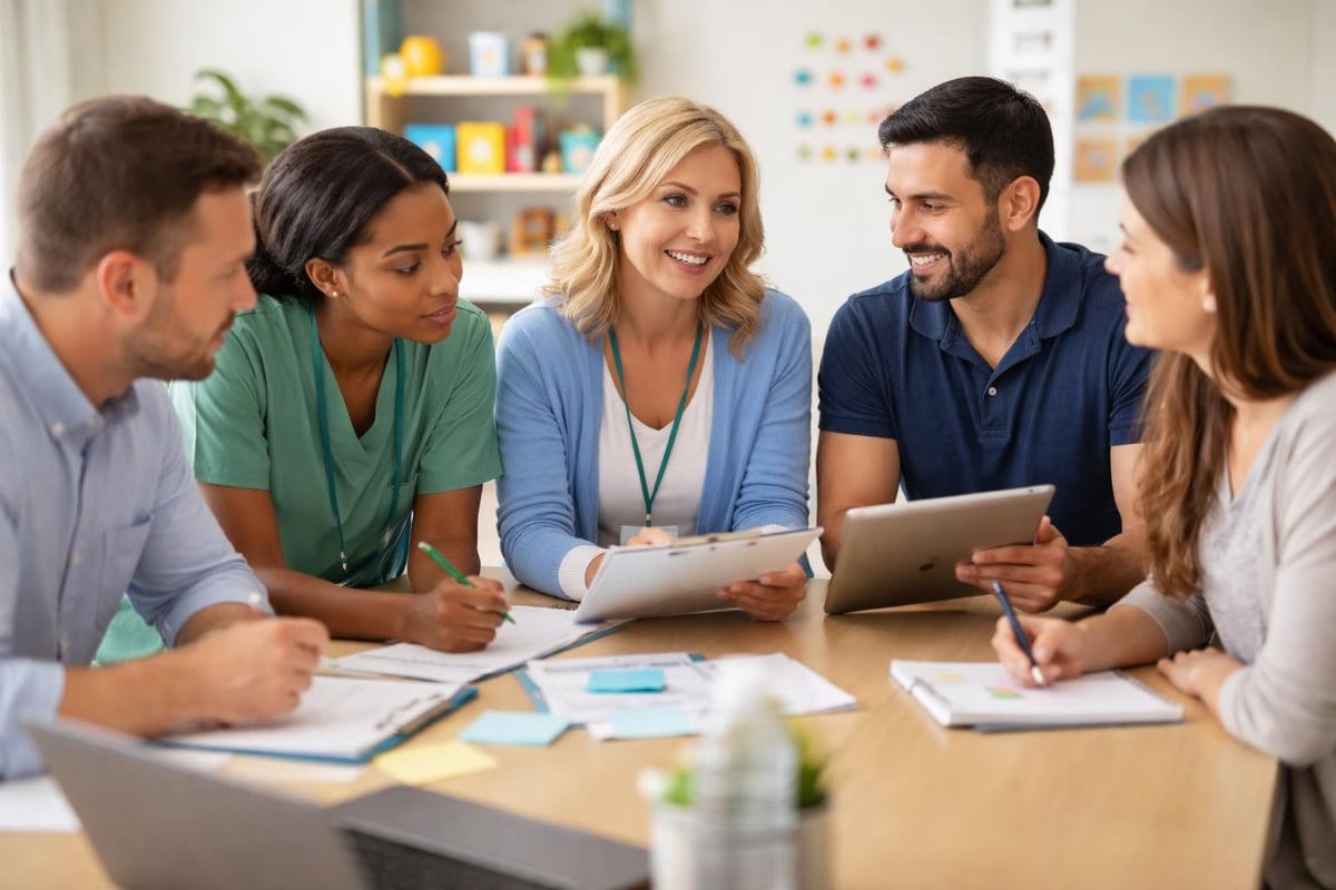 Interprofessional therapy collaboration