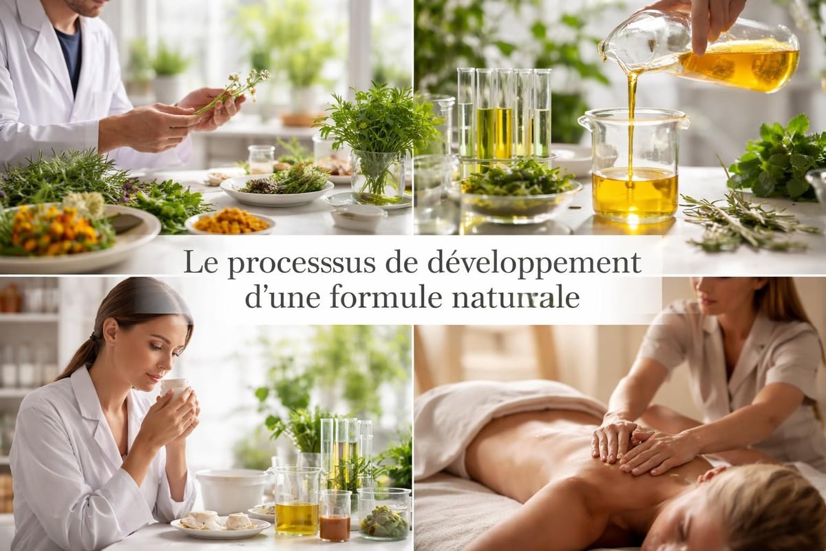 Processus formulation cosmétique naturelle