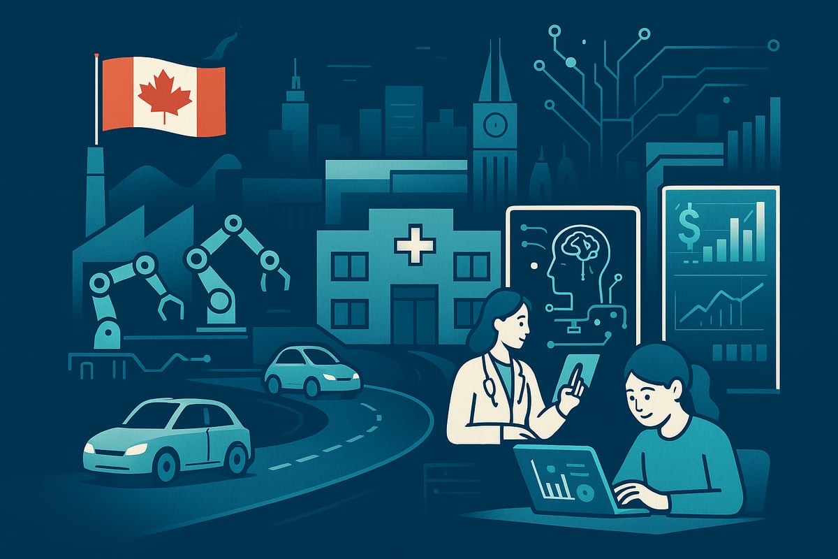 Key Sectors Transformed by AI in Canada
