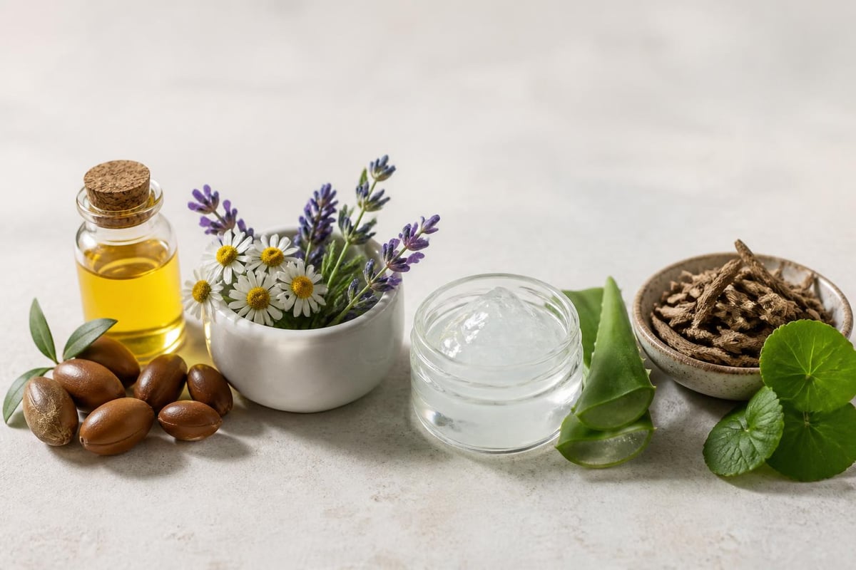 Natural ingredients for eczema