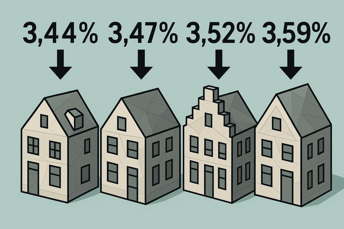 Actuele hypotheekrente in 2025: Overzicht en vergelijking
