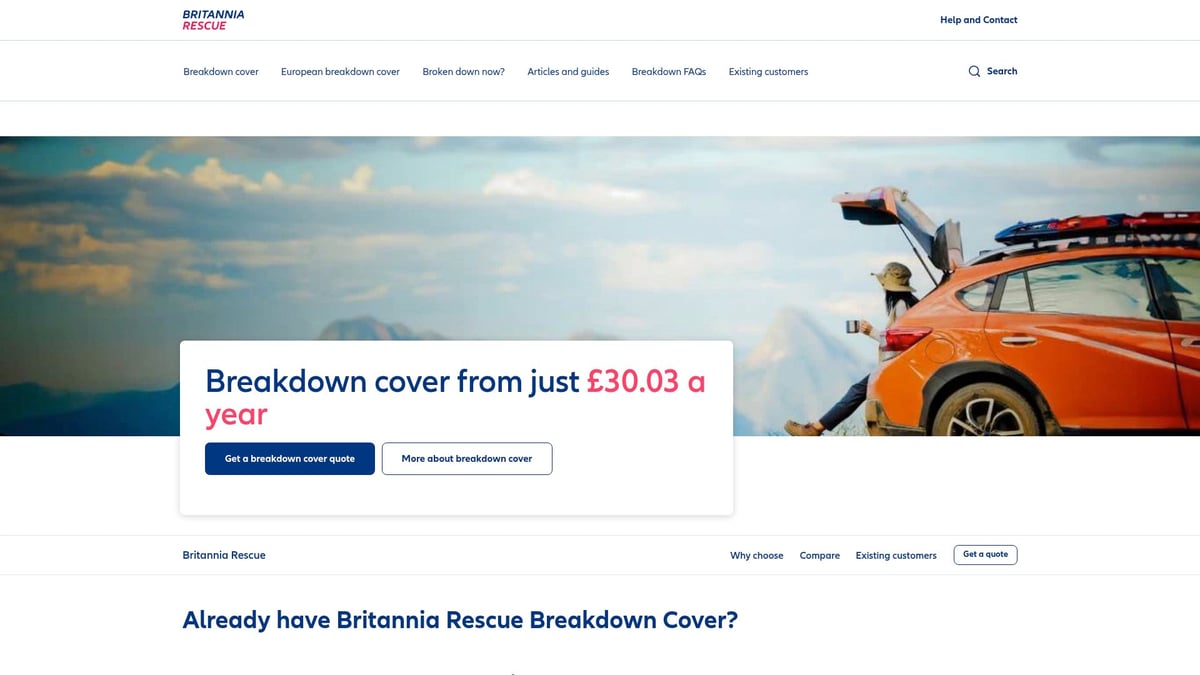 Top 7 Best Car Breakdown Service Options for 2026 - Britannia Rescue