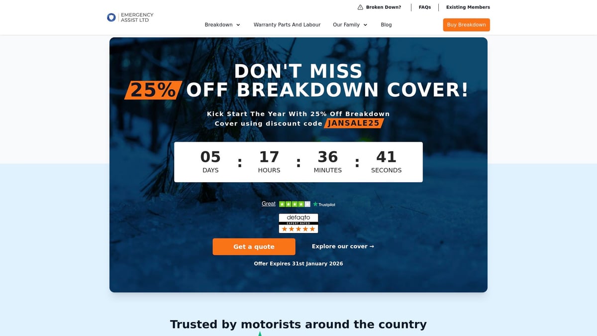 Top 7 Best Car Breakdown Service Options for 2026 - Emergency Assist