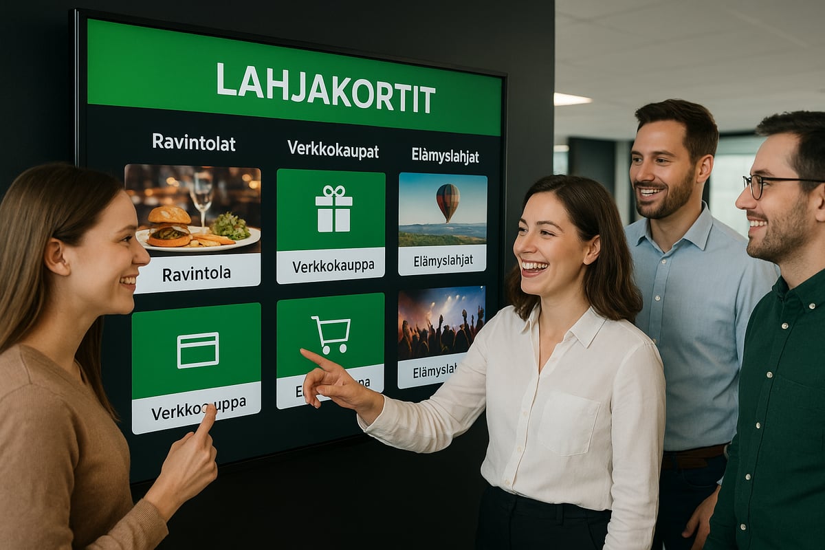 Liikelahjakortin valinta: Mitä yrityksen tulee huomioida?