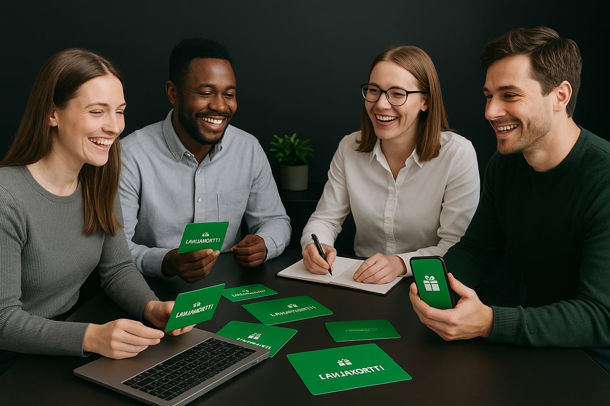 Liikelahjakortin hankinta ja jakelu: Vaihe vaiheelta
