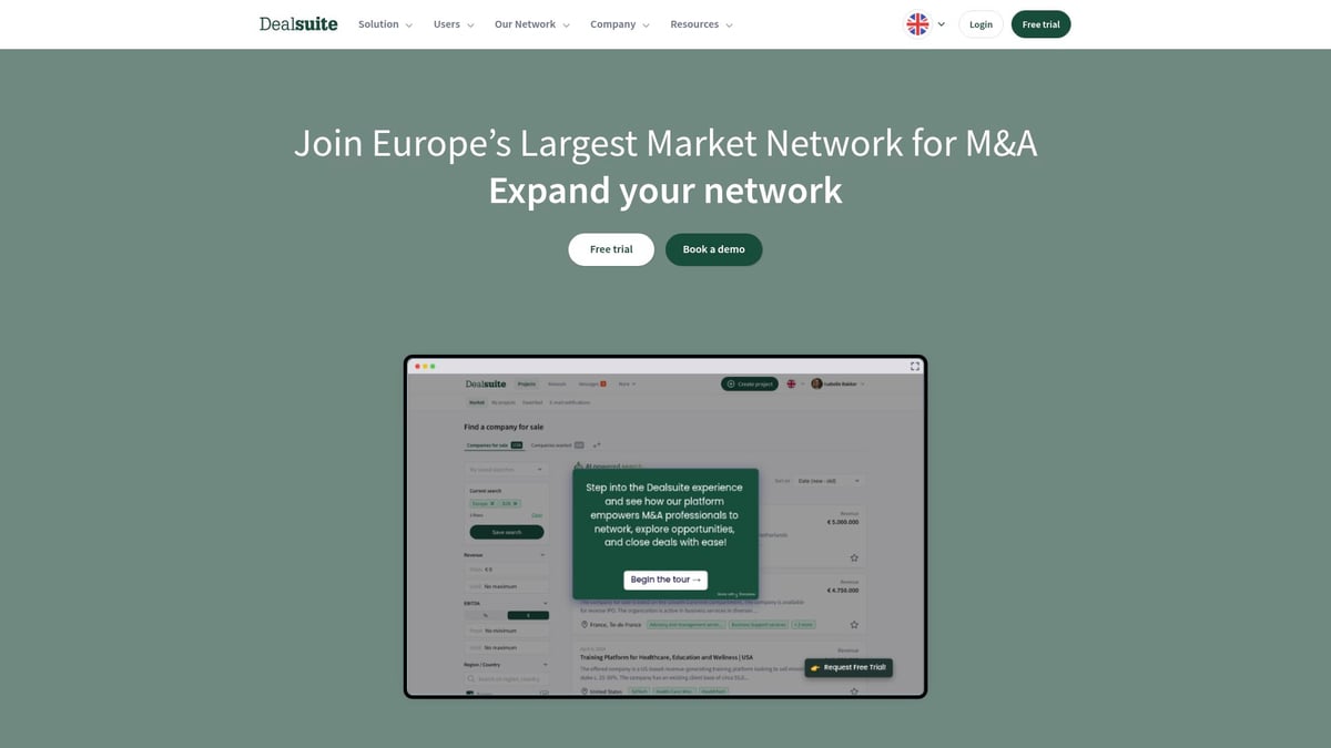 11 Best Deal Sourcing Platforms for Investors in 2025 - DealSuite