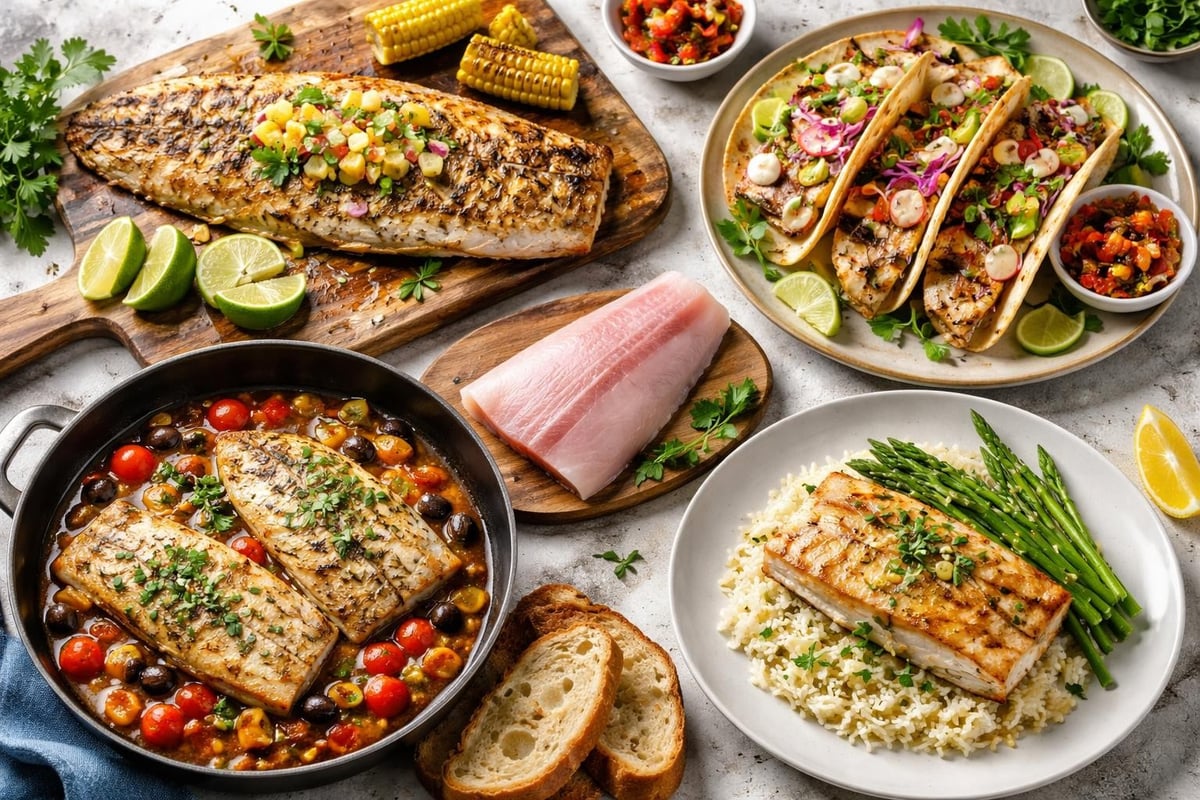 Dolphin fish preparation methods