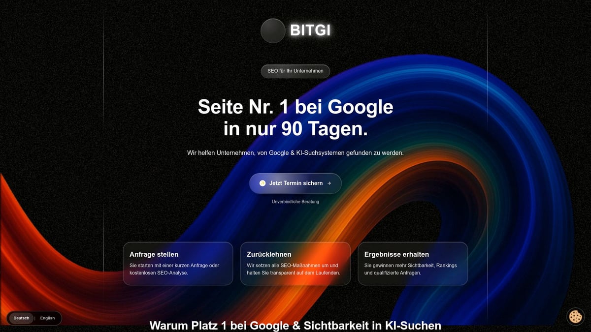 Website Erstellen Lassen Guide 2026: Ihr Erfolgsweg Online - BITGI: Ihr Partner für nachhaltige Sichtbarkeit