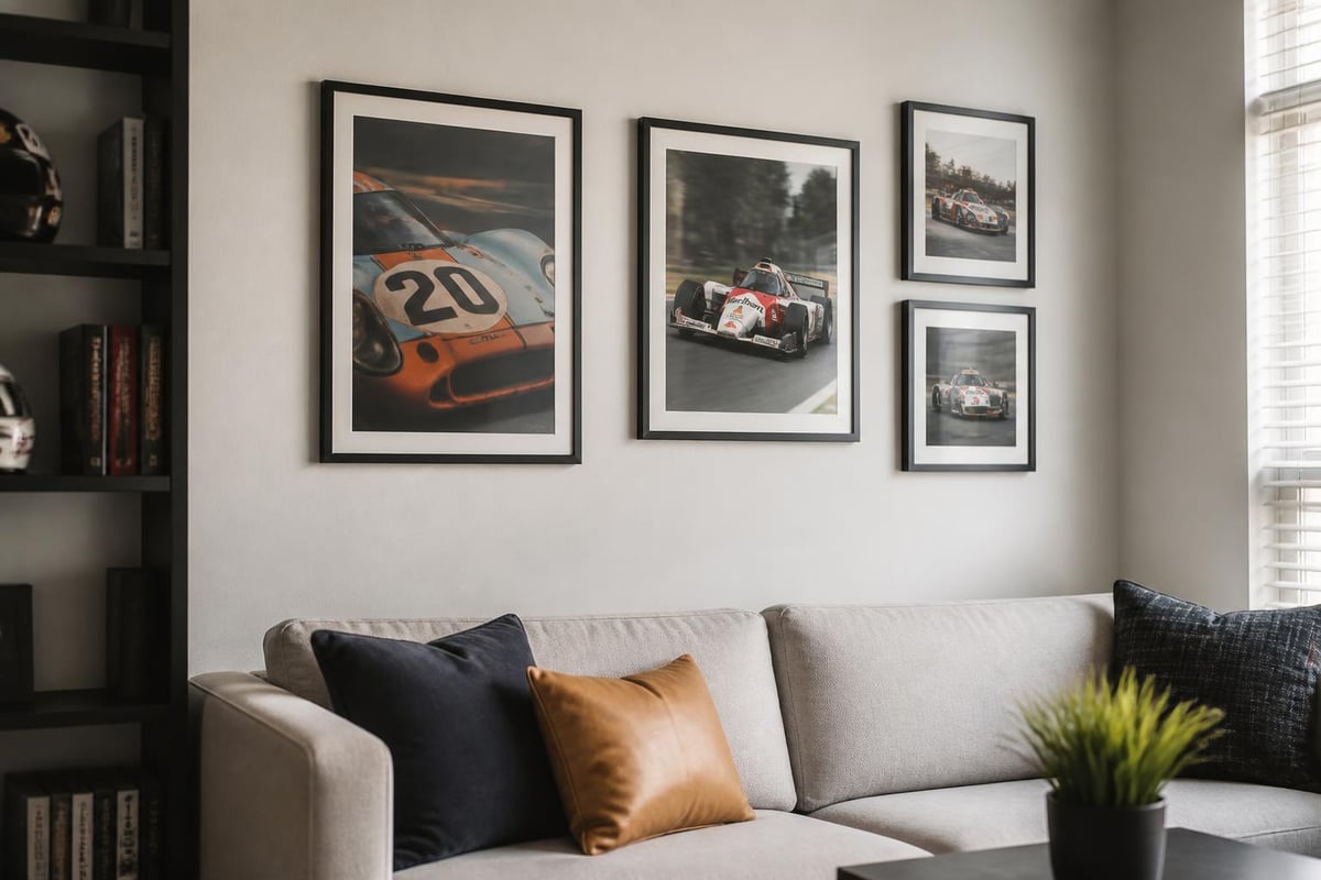 F1 poster display ideas