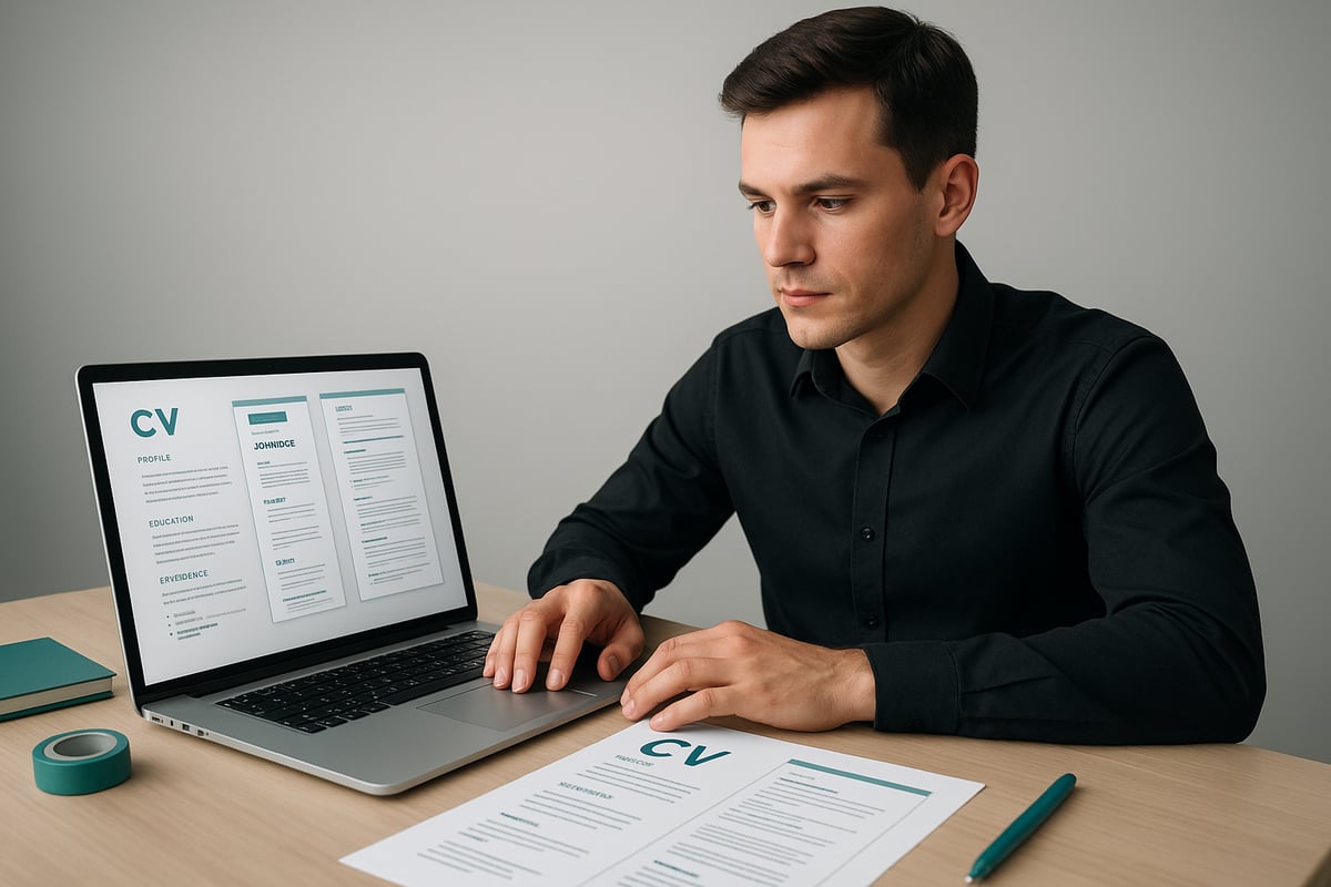 Essential Guide to CV with No Experience for 2026 5 Step 2: Choose the Right CV Format and Structure