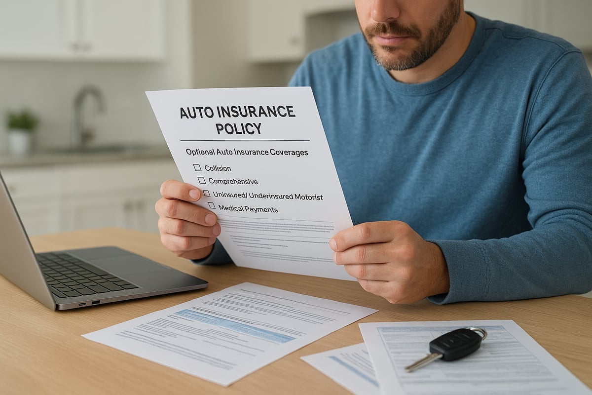 Optional Auto Insurance Coverages in Texas