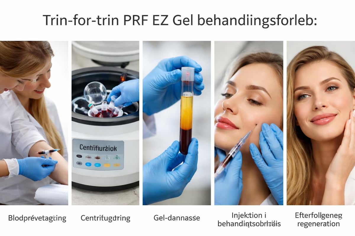 PRF EZ Gel behandlingsproces