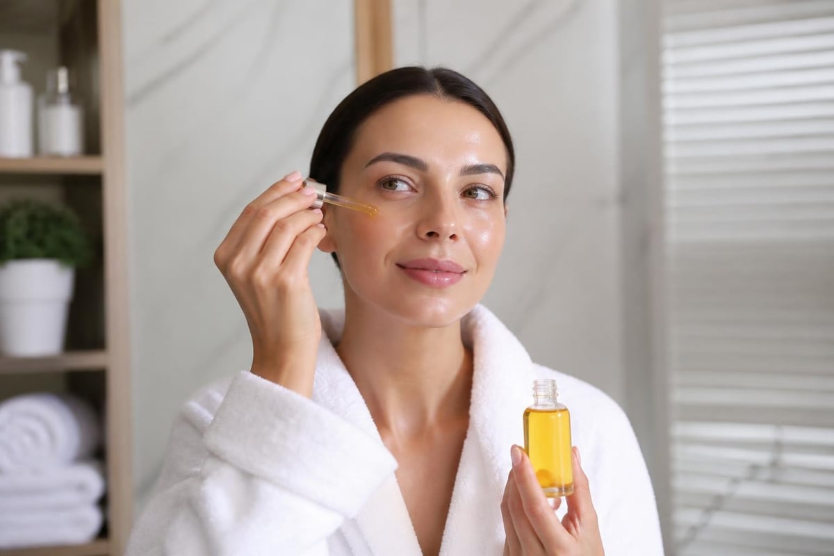 Skincare layering routine