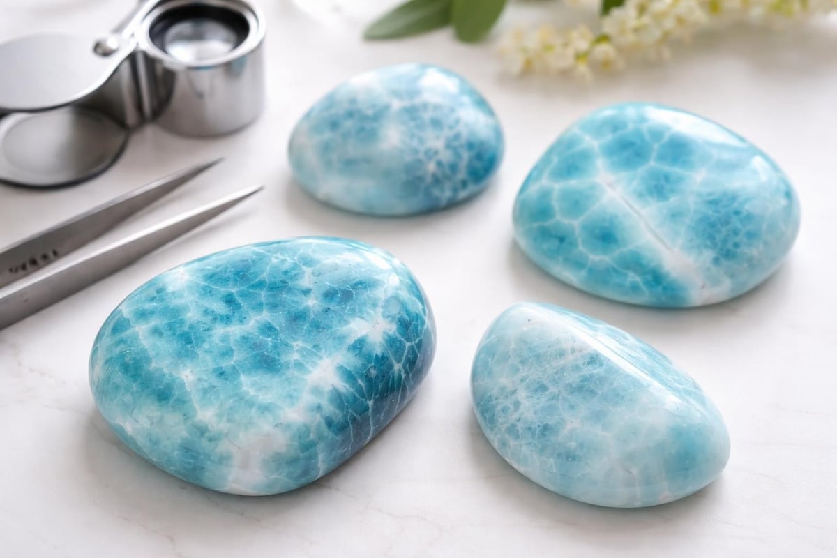 Larimar quality grading