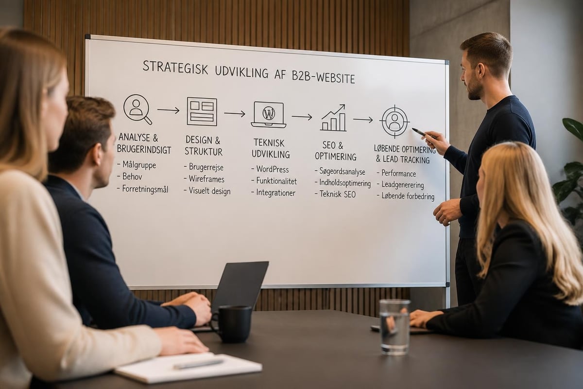 Website udvikling proces