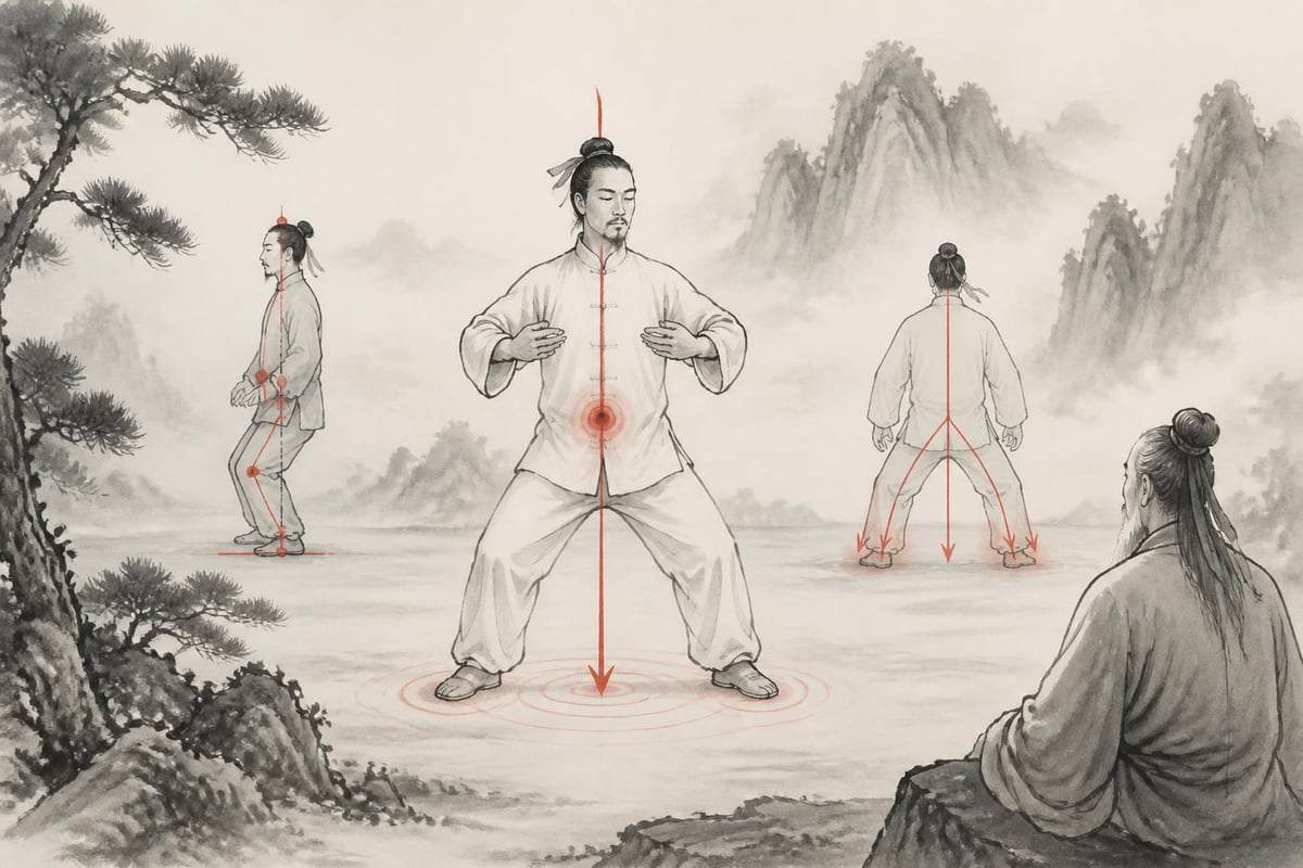 Tai chi foundational stance