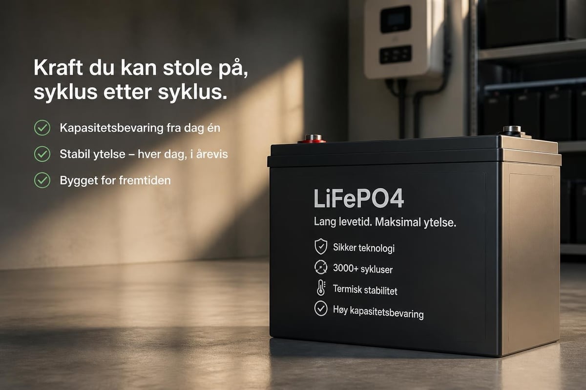 LiFePO4 batteriteknologi