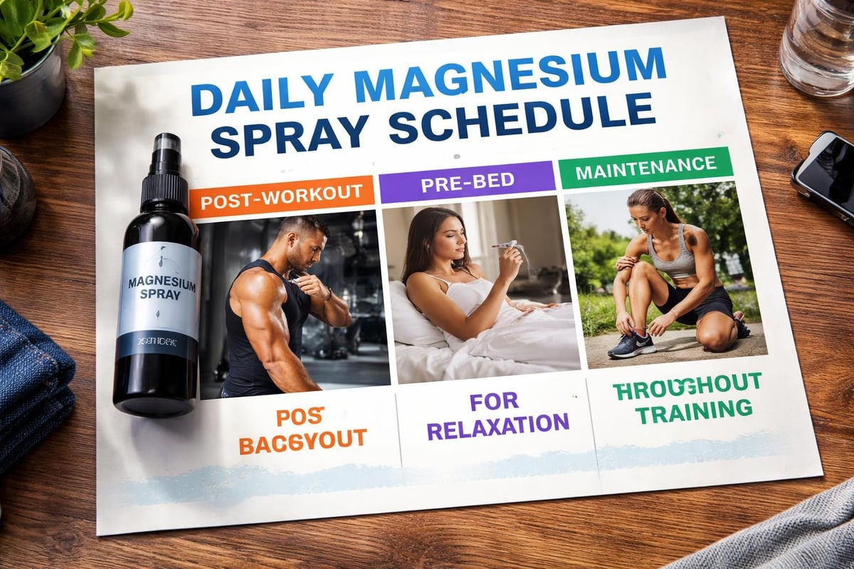 Magnesium spray application routine