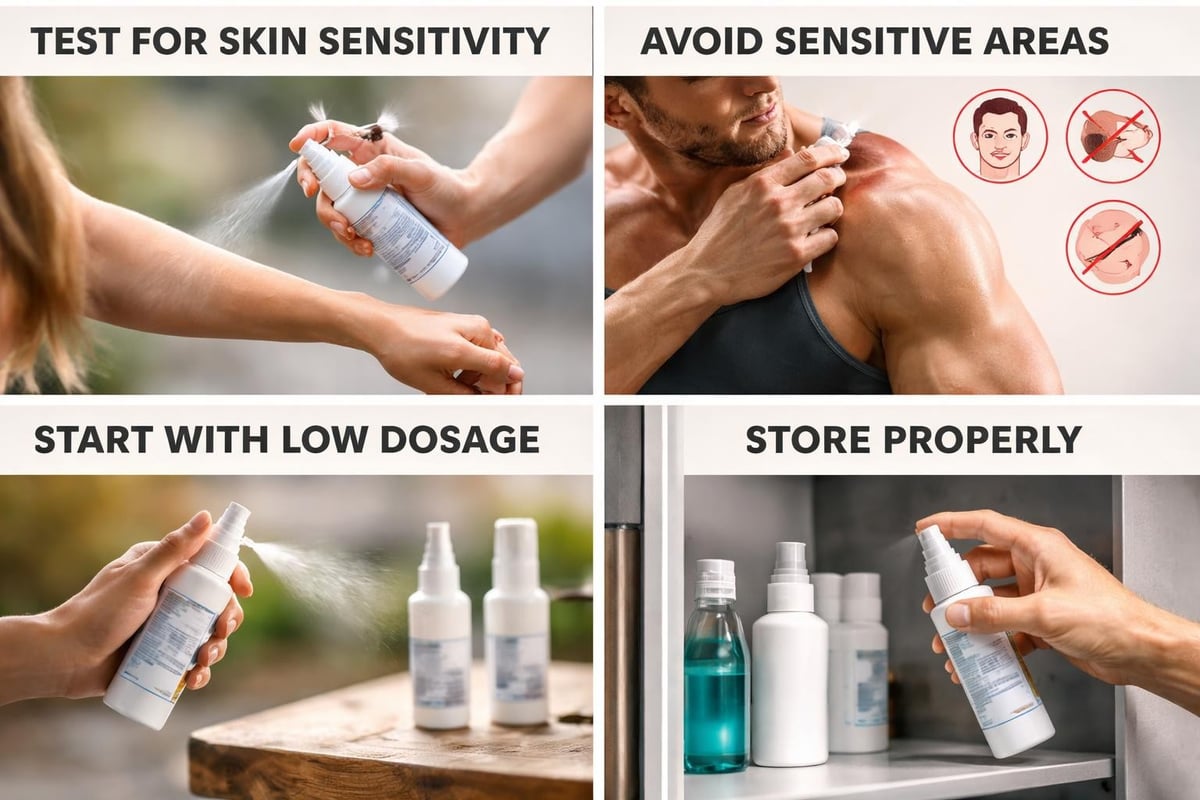 Magnesium spray safety guidelines