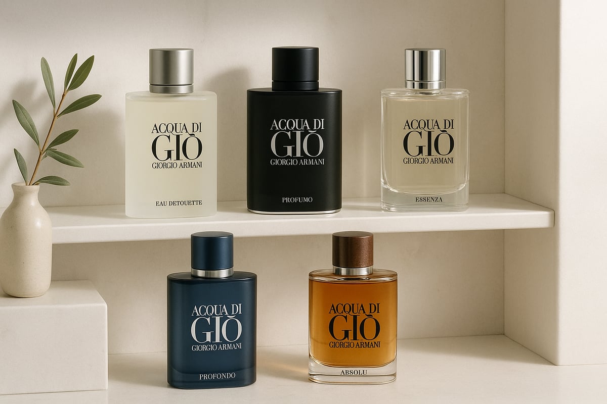 Varianten & Flanker: Acqua di Giò im Vergleich