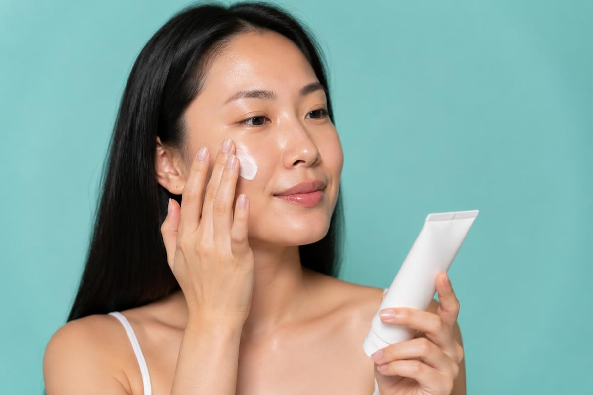 Sunscreen application routine