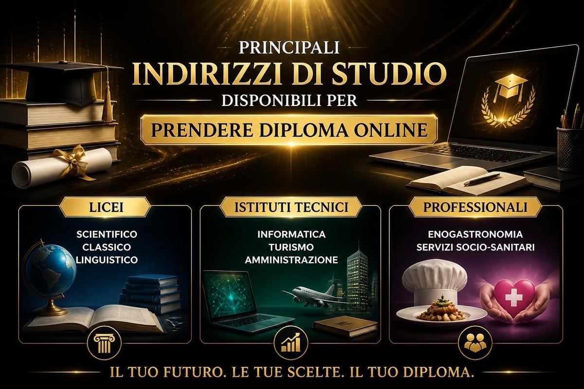 Indirizzi di studio diploma online
