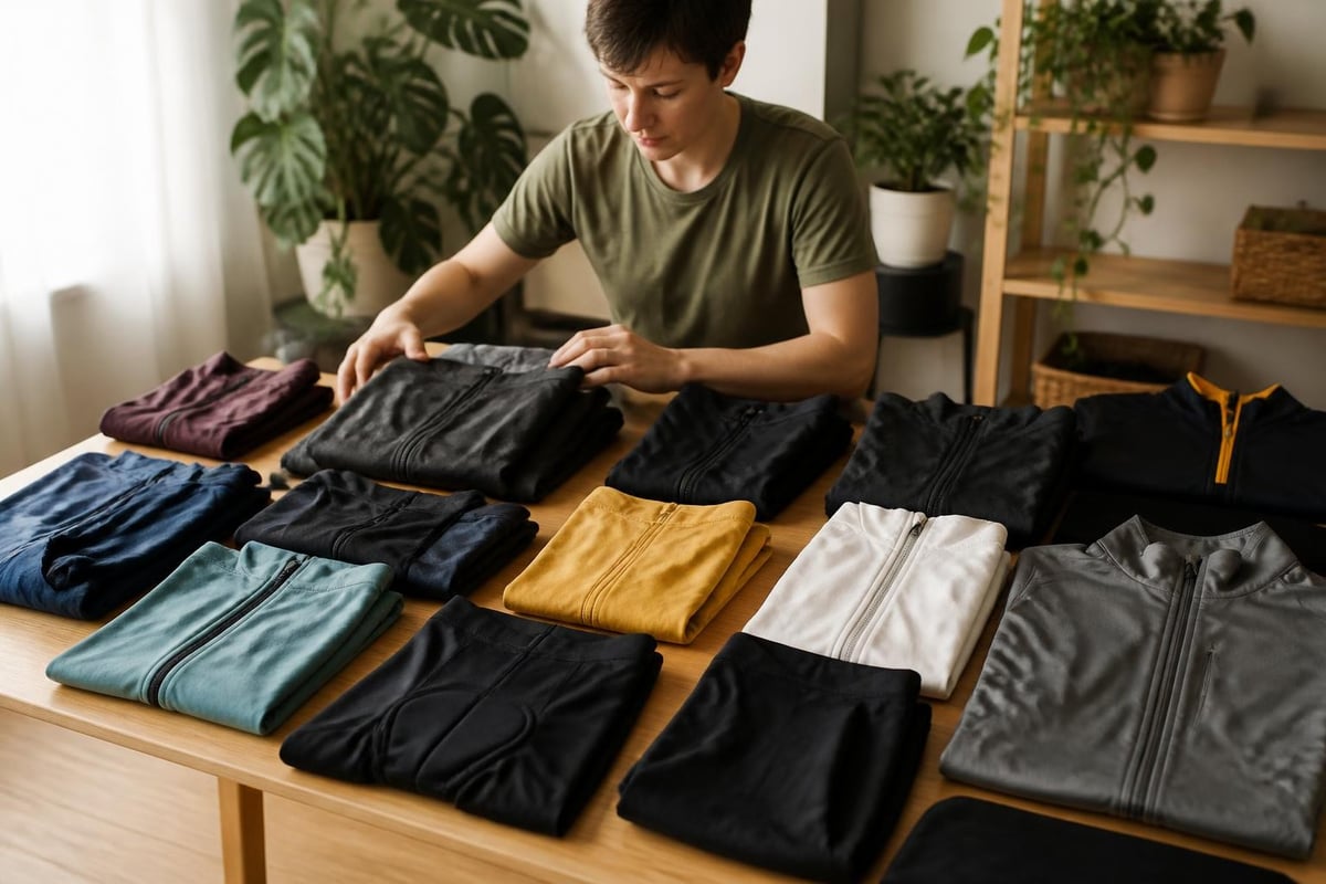 Strategic cycling wardrobe planning