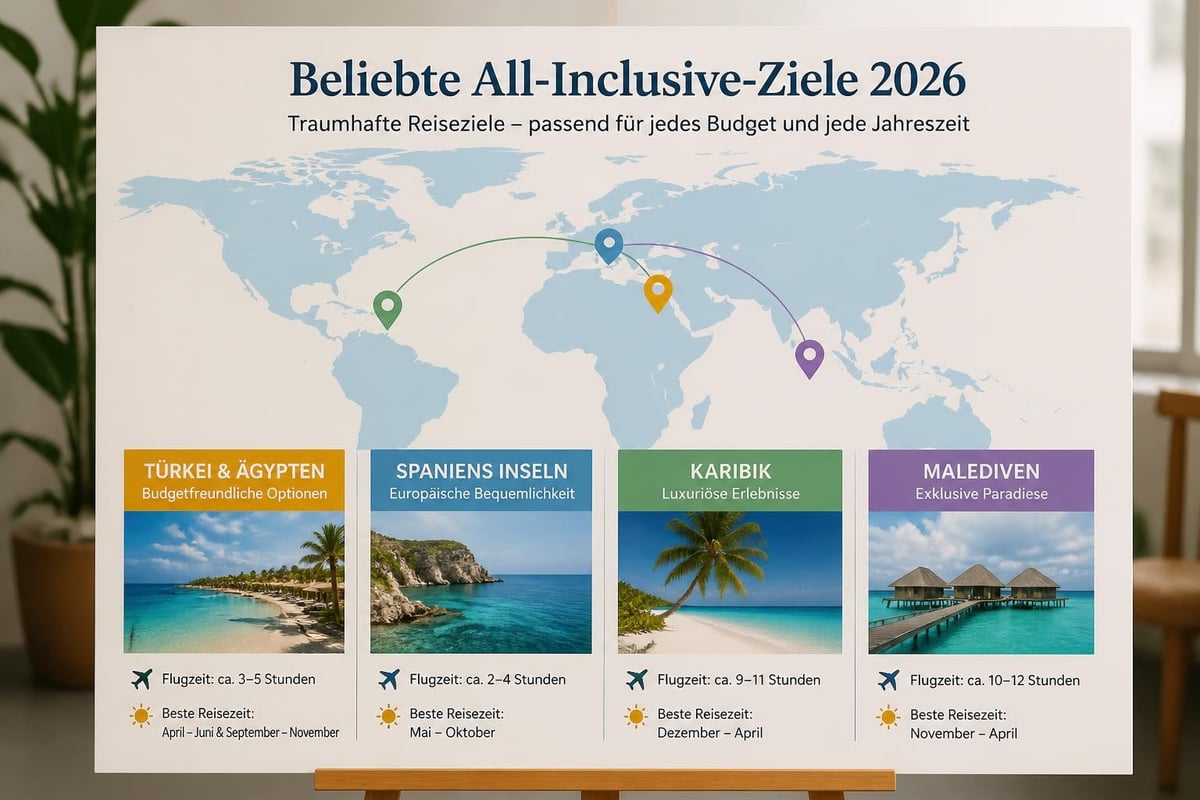 Beliebte All Inclusive Destinationen