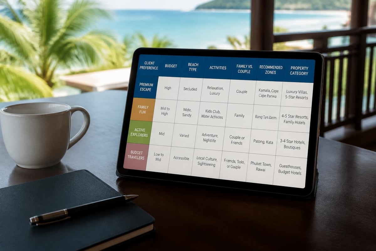 Hotel booking criteria