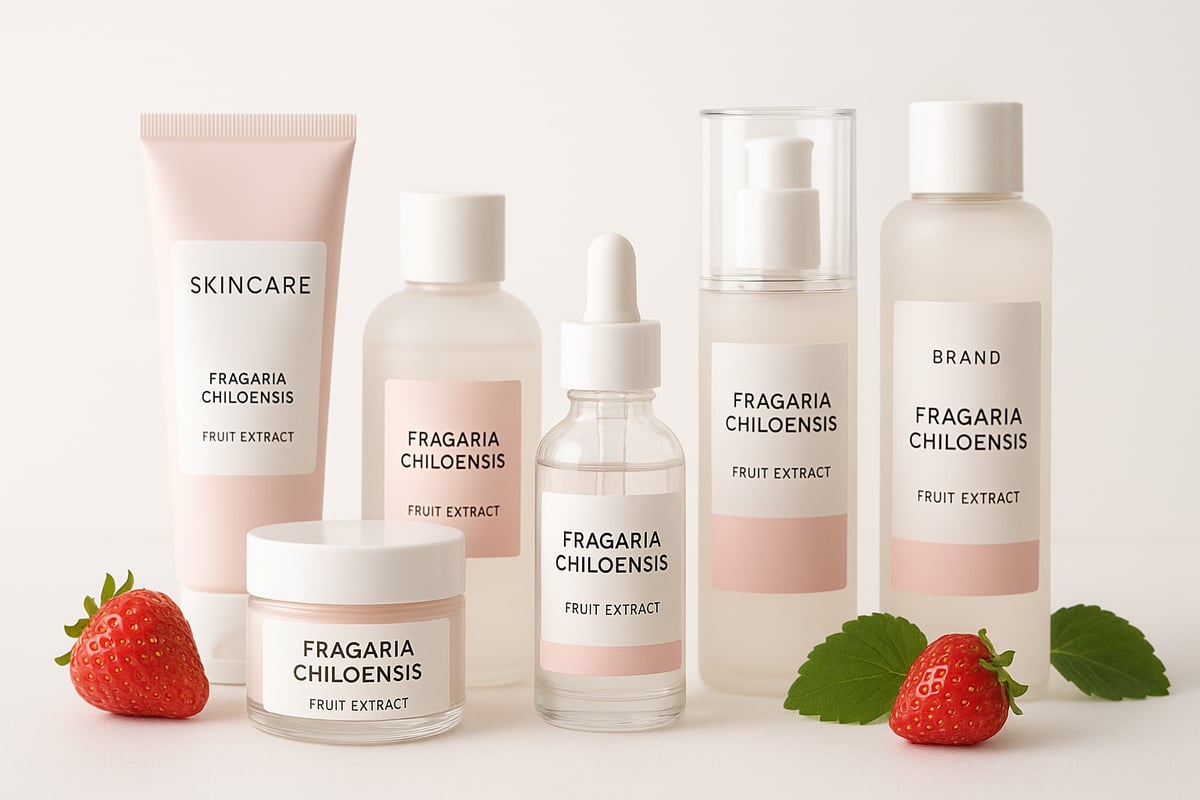 2026年注目！フラガリアチロエンシス果実エキス配合スキンケア製品リスト