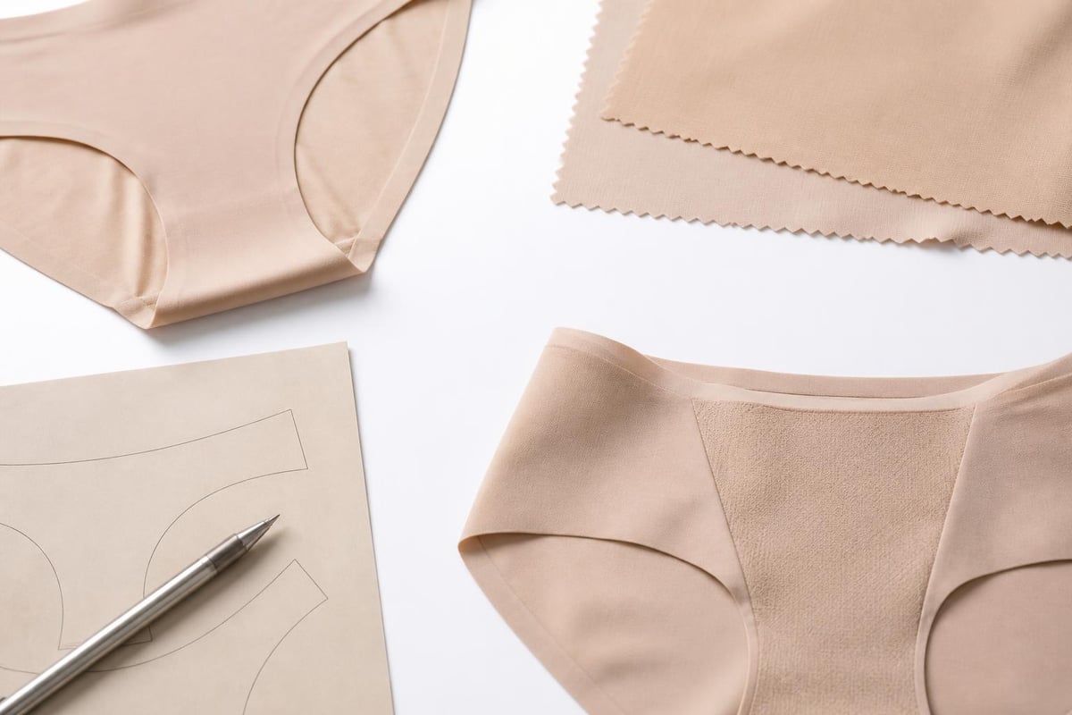 Seamless underwear construction technology