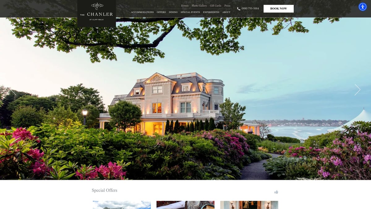 9 Best Romantic Hotels in New England for a Dreamy Getaway 2026 - The Chanler at Cliff Walk