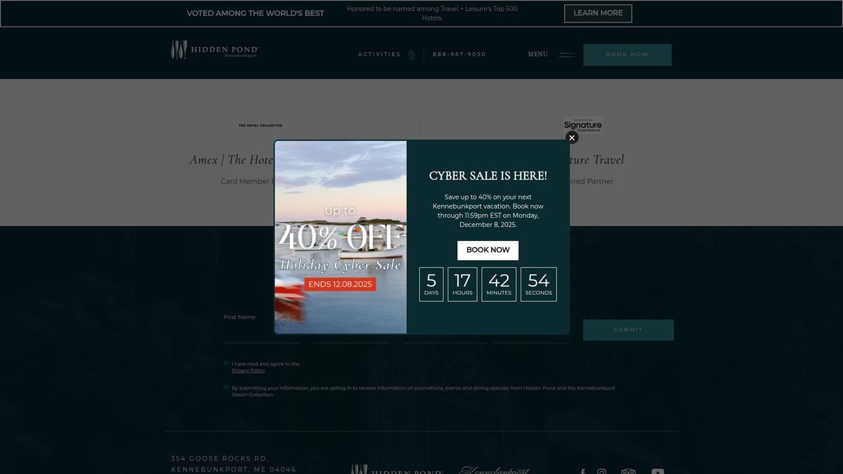 9 Best Romantic Hotels in New England for a Dreamy Getaway 2026 - Hidden Pond