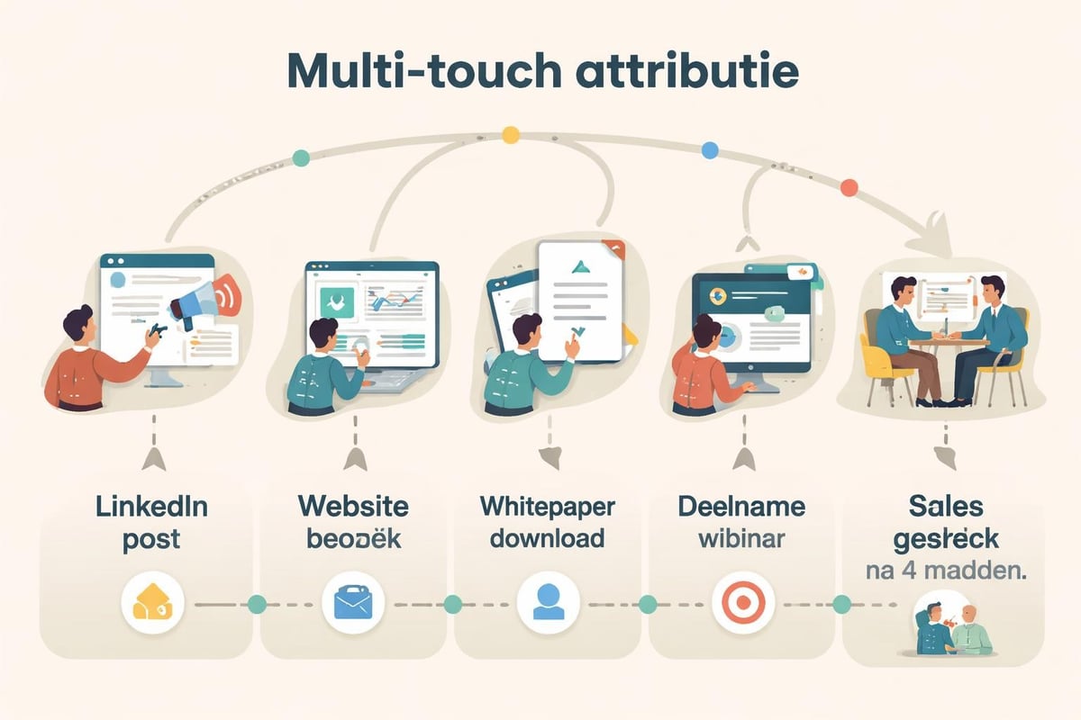 Attribution model B2B social