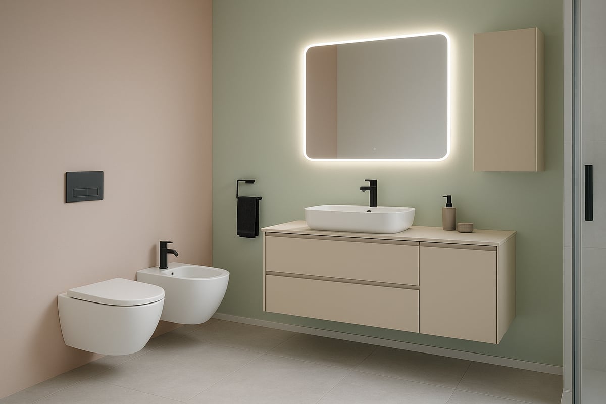 Tendenze di Design nei Bagni Moderni con Sanitari Sospesi 2026