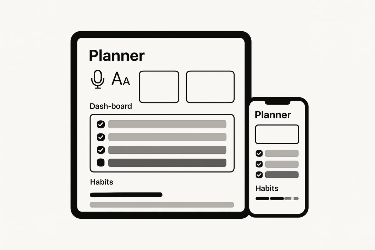 Key Features of an Effective ADHD Digital Planner in 2026