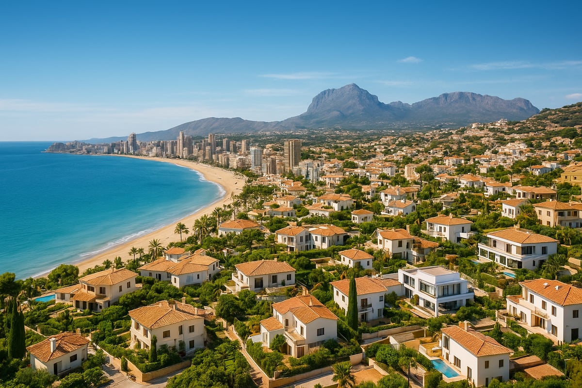 Most Popular Areas Near Benidorm to Buy Property