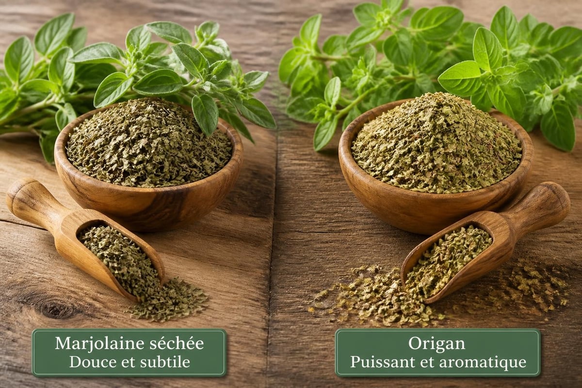 Comparaison des propriétés aromatiques