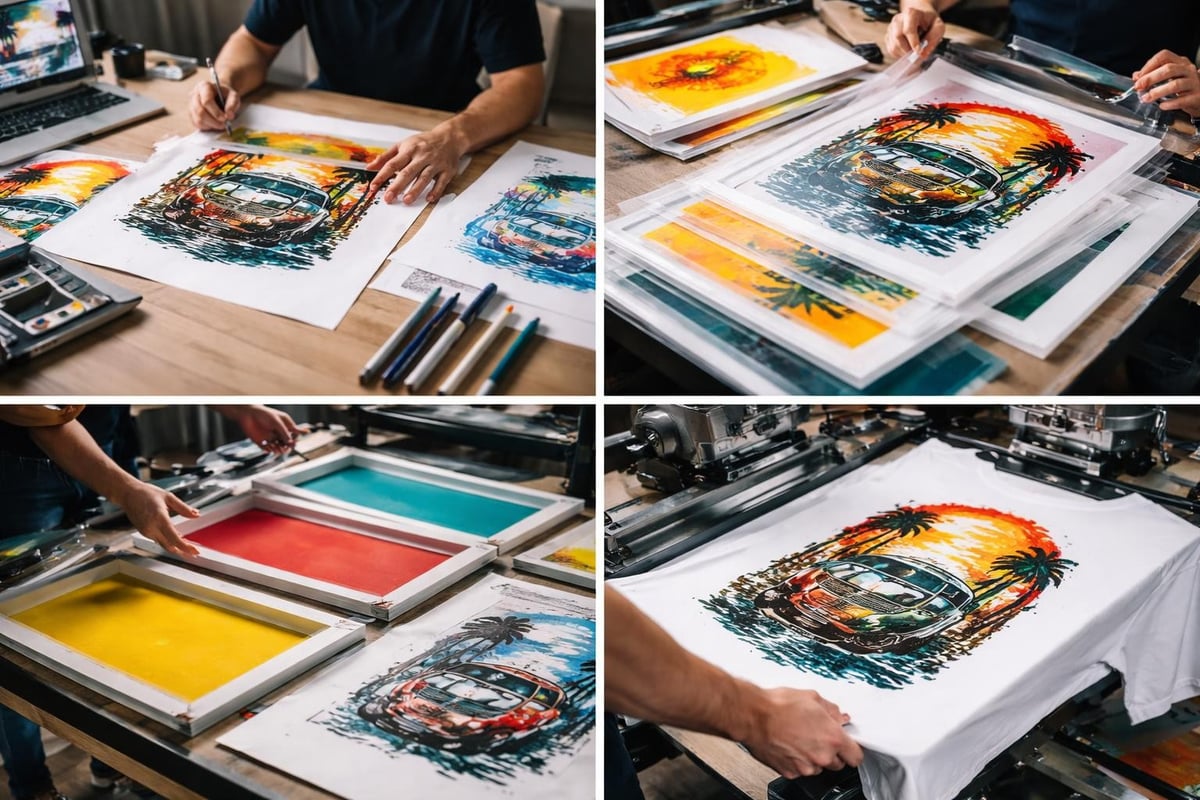 Color separation workflow