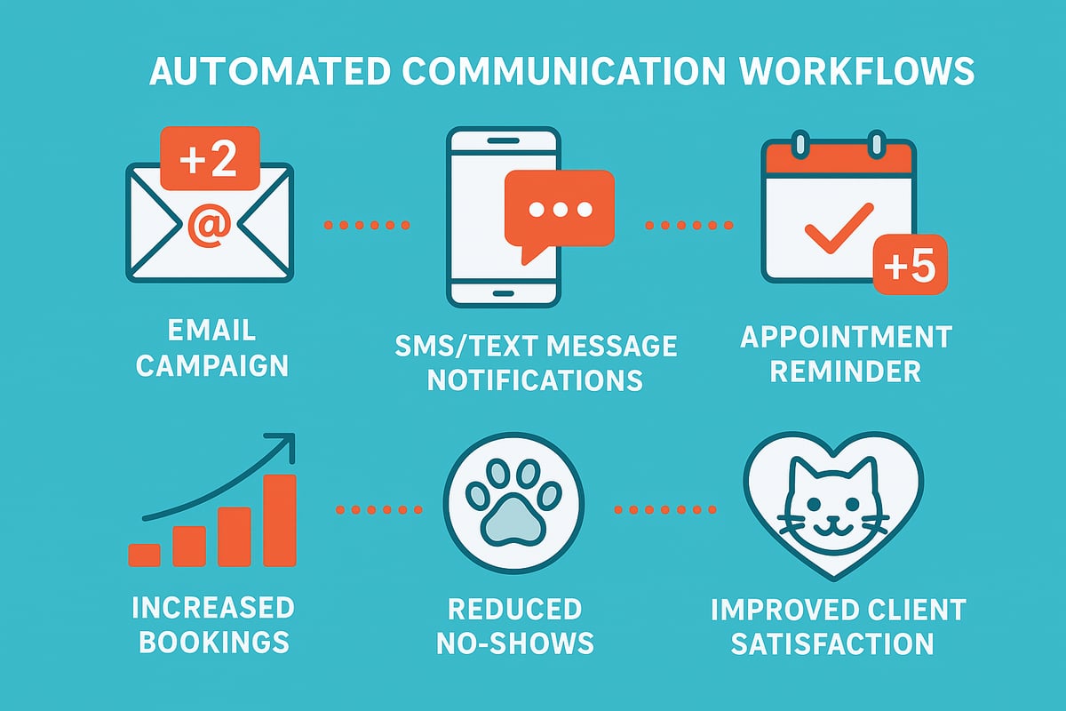 Automated Communication: Email, SMS, and Appointment Reminders